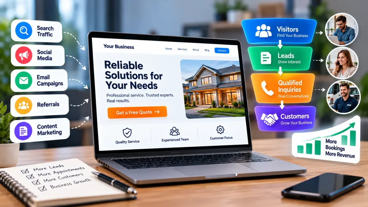 How Service Businesses Can Build a More Consistent Lead Generation Strategy